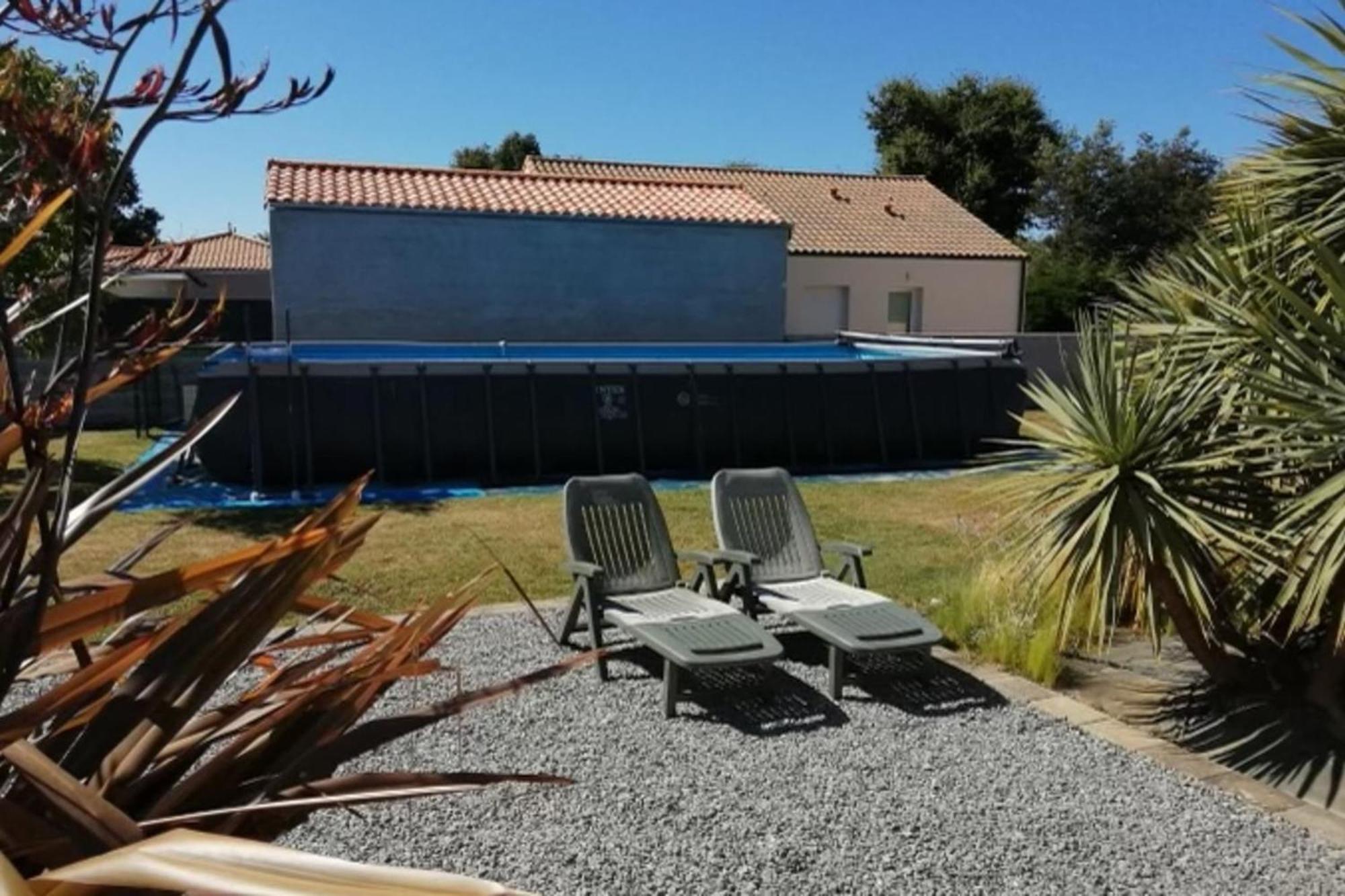La Lilla - Wifi - Piscine - Parking Villa Chauvé Kültér fotó